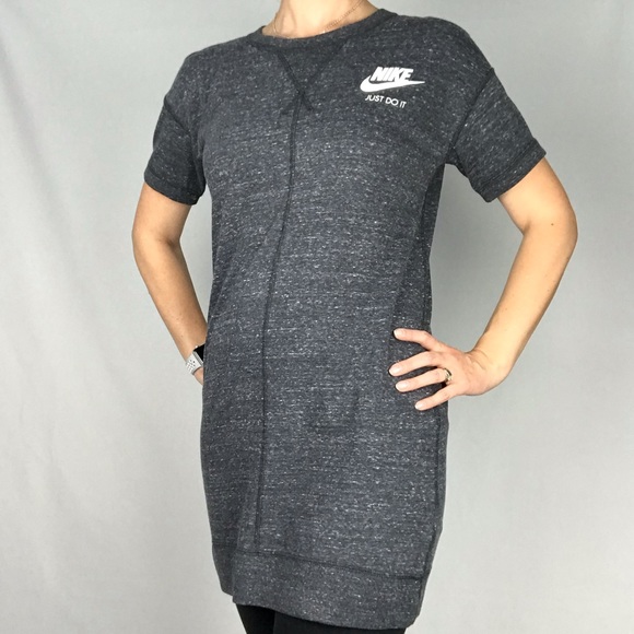 NEW Nike Gym Tee Shirt Dress - Picture 6 of 7
